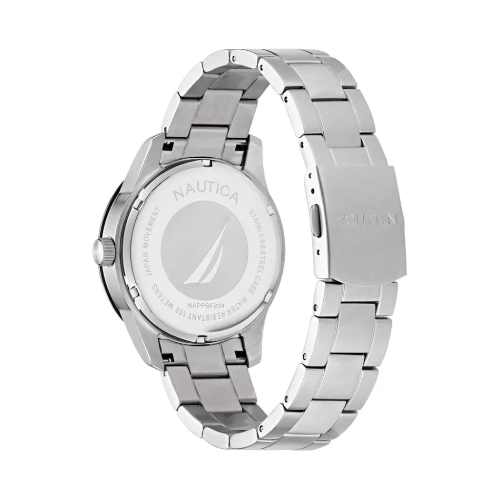 Jewellery-Watches*Nautica Dial Brclt in Silver