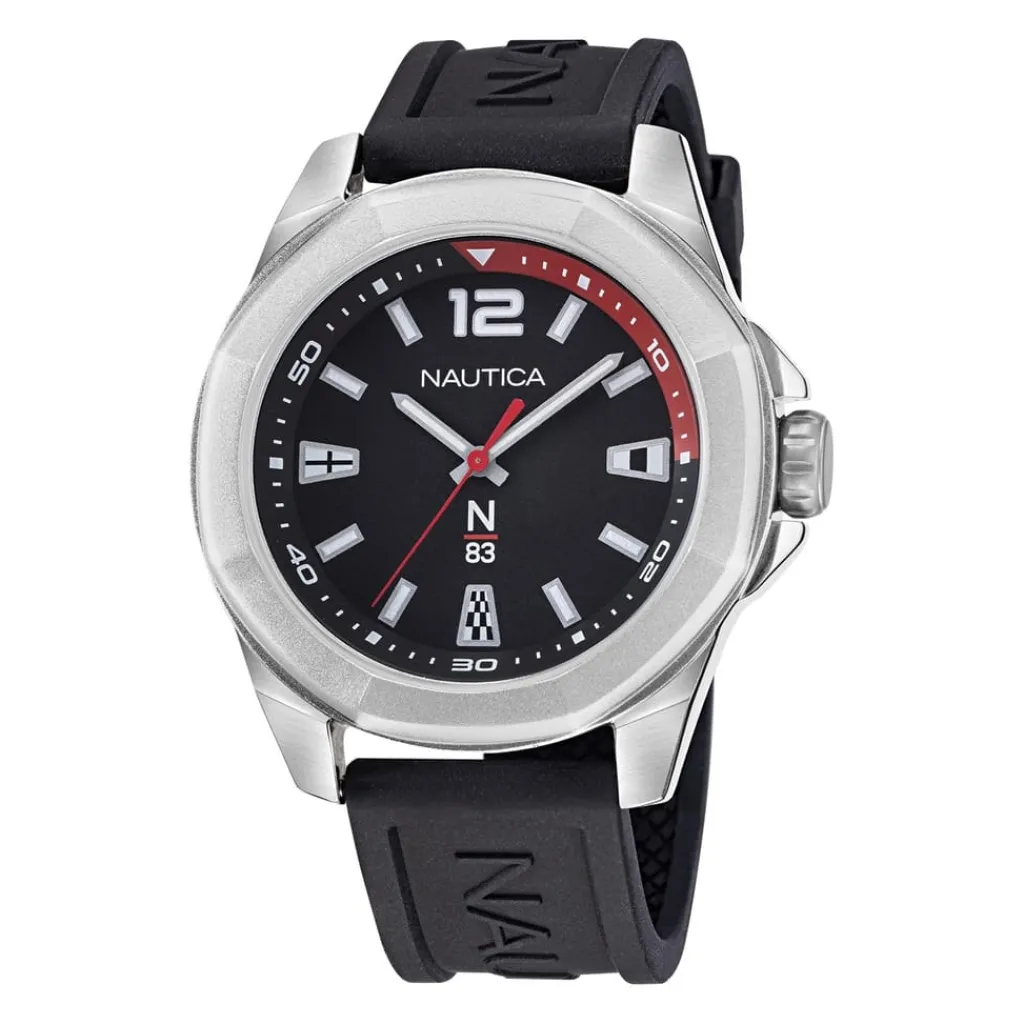 Jewellery-Watches*Nautica Dial Strap in Black