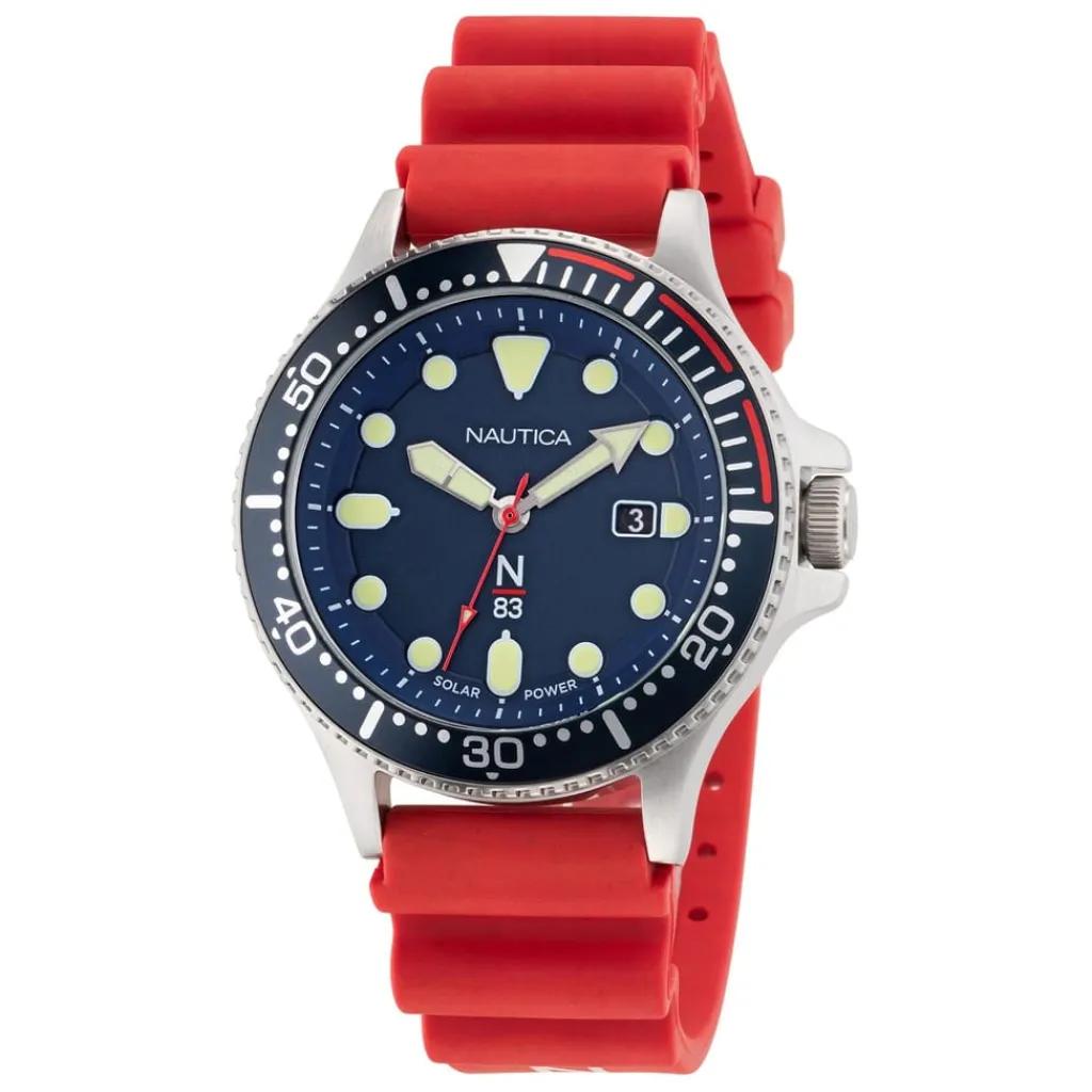 Jewellery-Watches*Nautica Dial Strap in Red