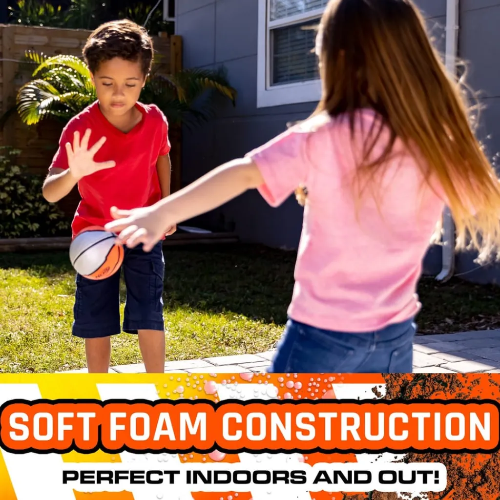 Assorted*Nerf Proshot Mini Foam Basketball in Multi
