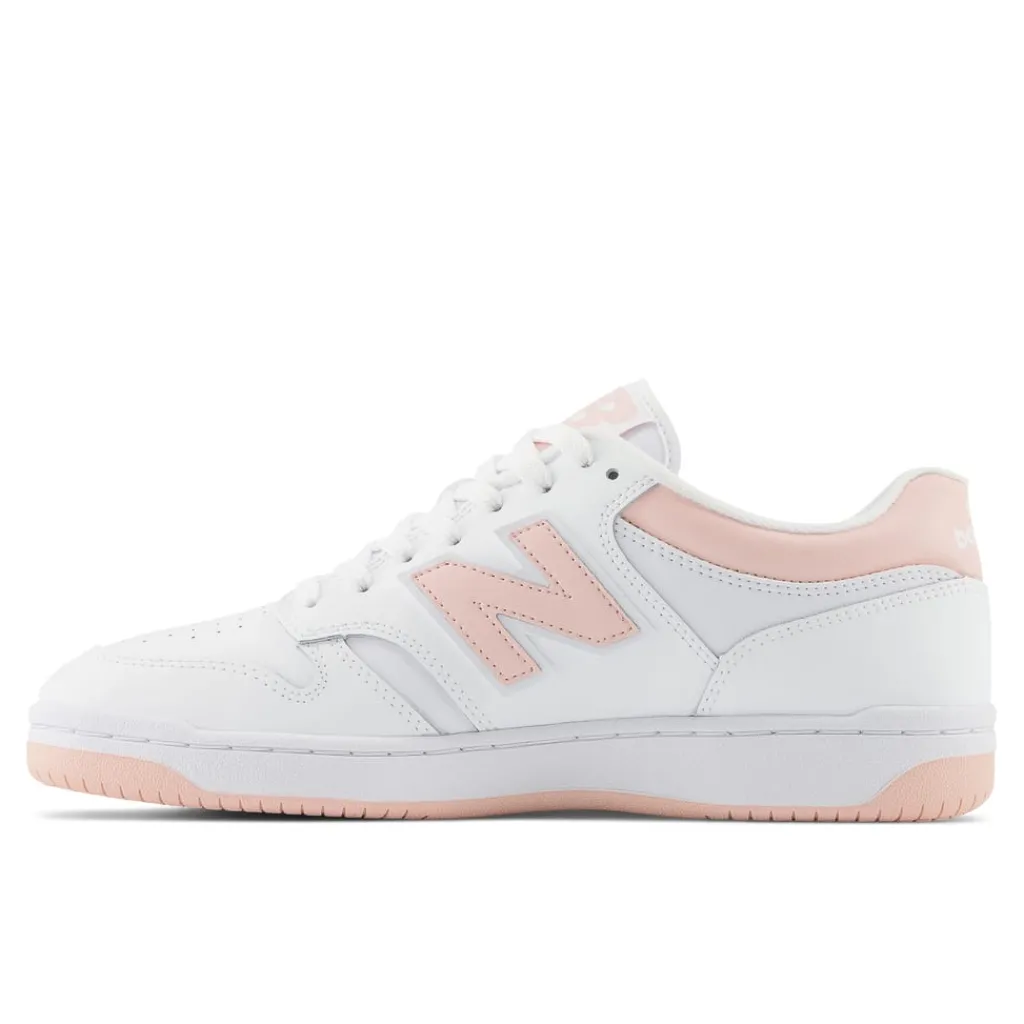 Footwear|Trainers*New Balance 480 Low Lace Up Trainers in White
