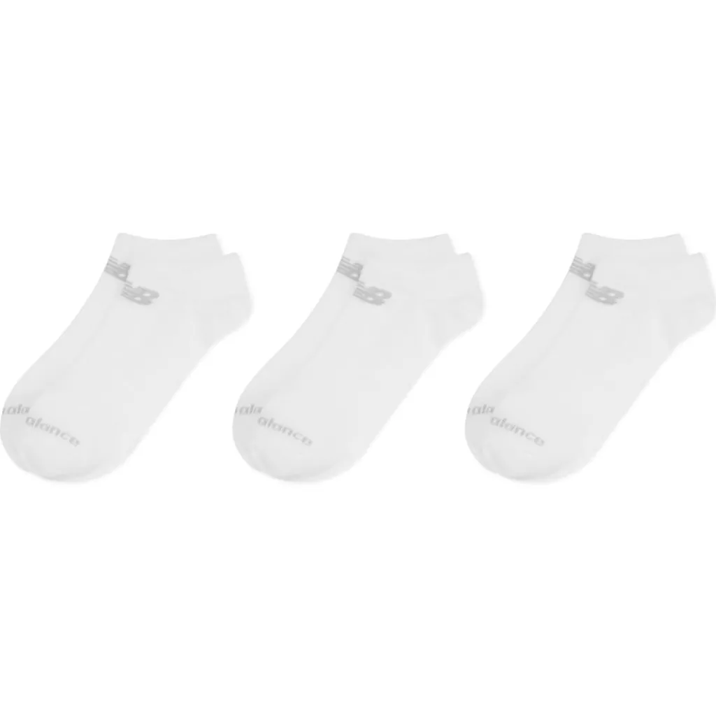 Underwear And Socks*New Balance 3 Pack No Show Socks in White