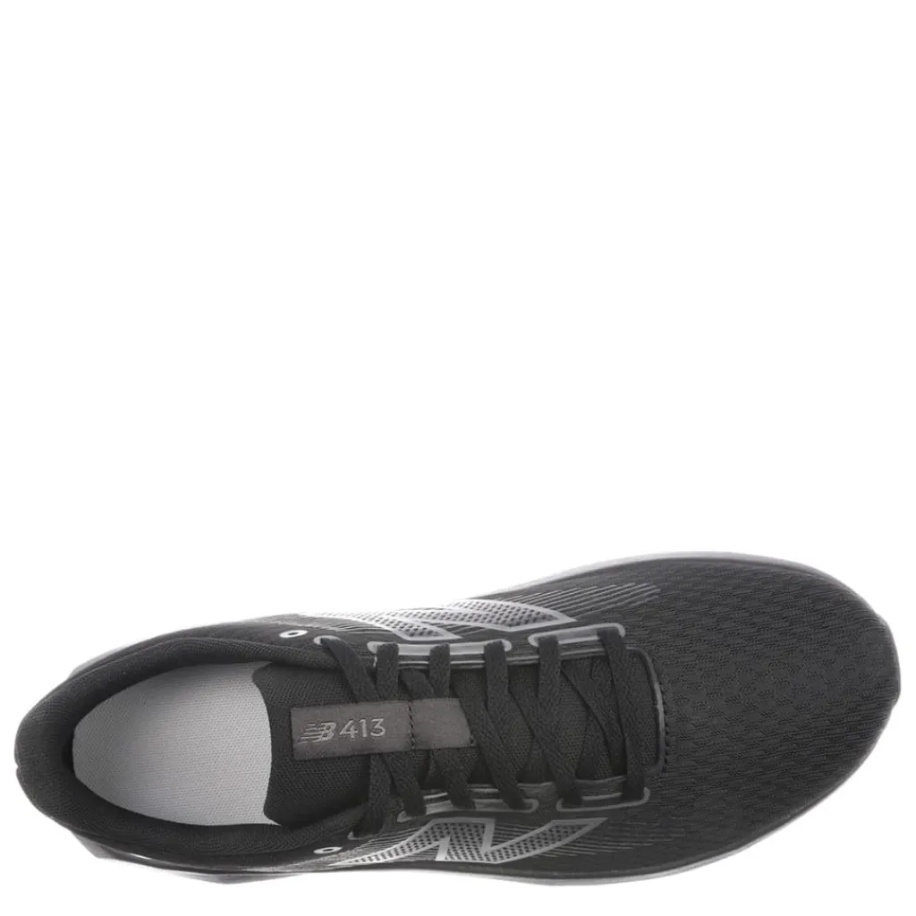 Fitness And Gym Footwear|Running Shoes*New Balance 413 V.3 Low Heel Road Shoes in Black
