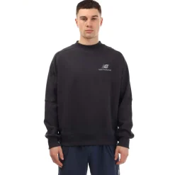 Sweatshirts*New Balance Archive French Terry Crewneck Sweatshirt in Navy