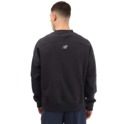 Sweatshirts*New Balance Archive French Terry Crewneck Sweatshirt in Navy