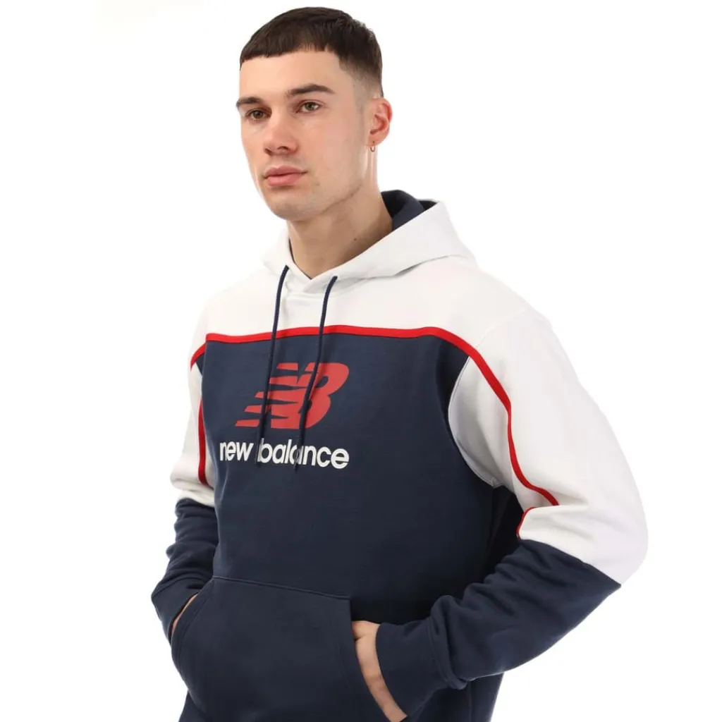 Sweatshirts*New Balance Classic Fleece Hoodie in Navy