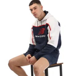 Sweatshirts*New Balance Classic Fleece Hoodie in Navy