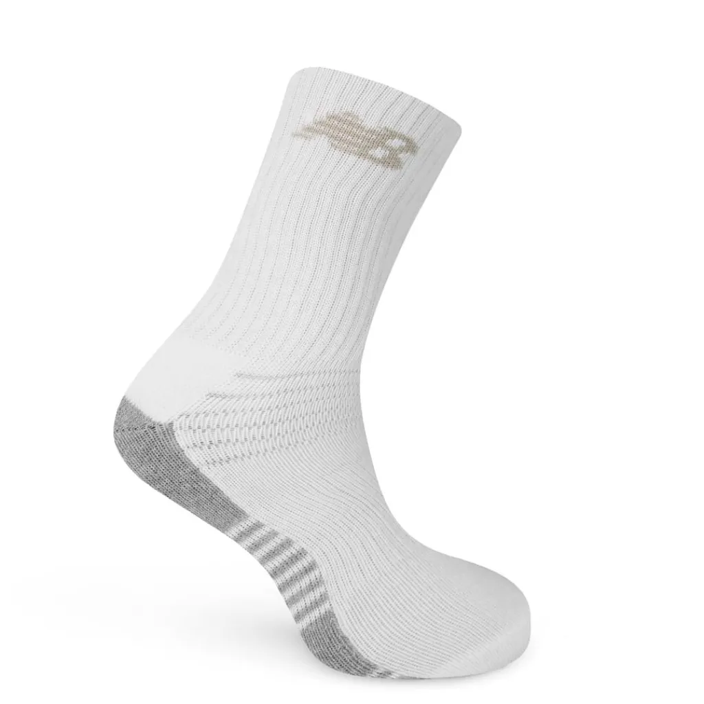 Underwear And Socks*New Balance Crew Sock in White