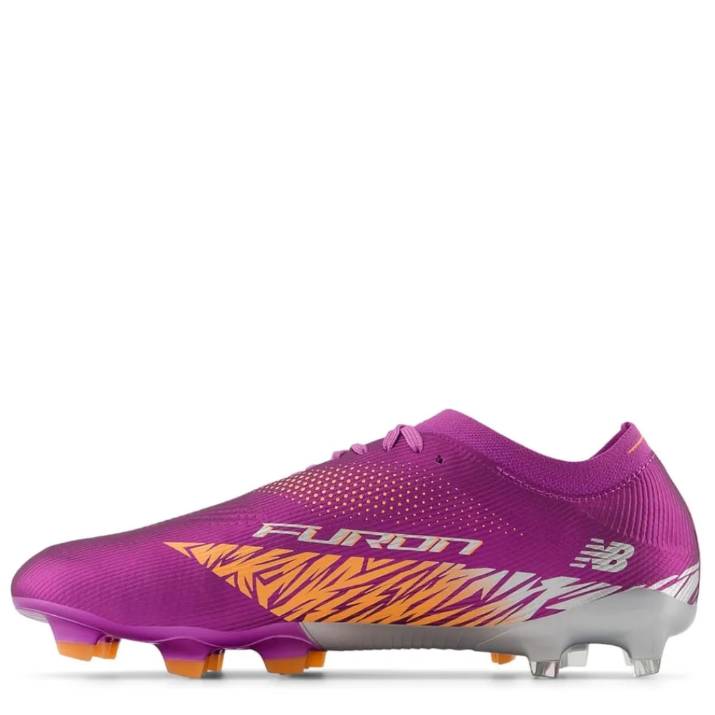 Football Boots*New Balance Furon Team V8 Adults Pro Firm Ground Football Boots in Purple