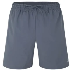 Fitness And Gymwear|Fitness And Gym Shorts*New Balance Graphite Running Shorts with Clean Hem in Grey