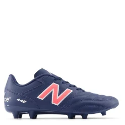 Football Boots*New Balance Mens 442 Academy Firm Ground Football Boots in Blue
