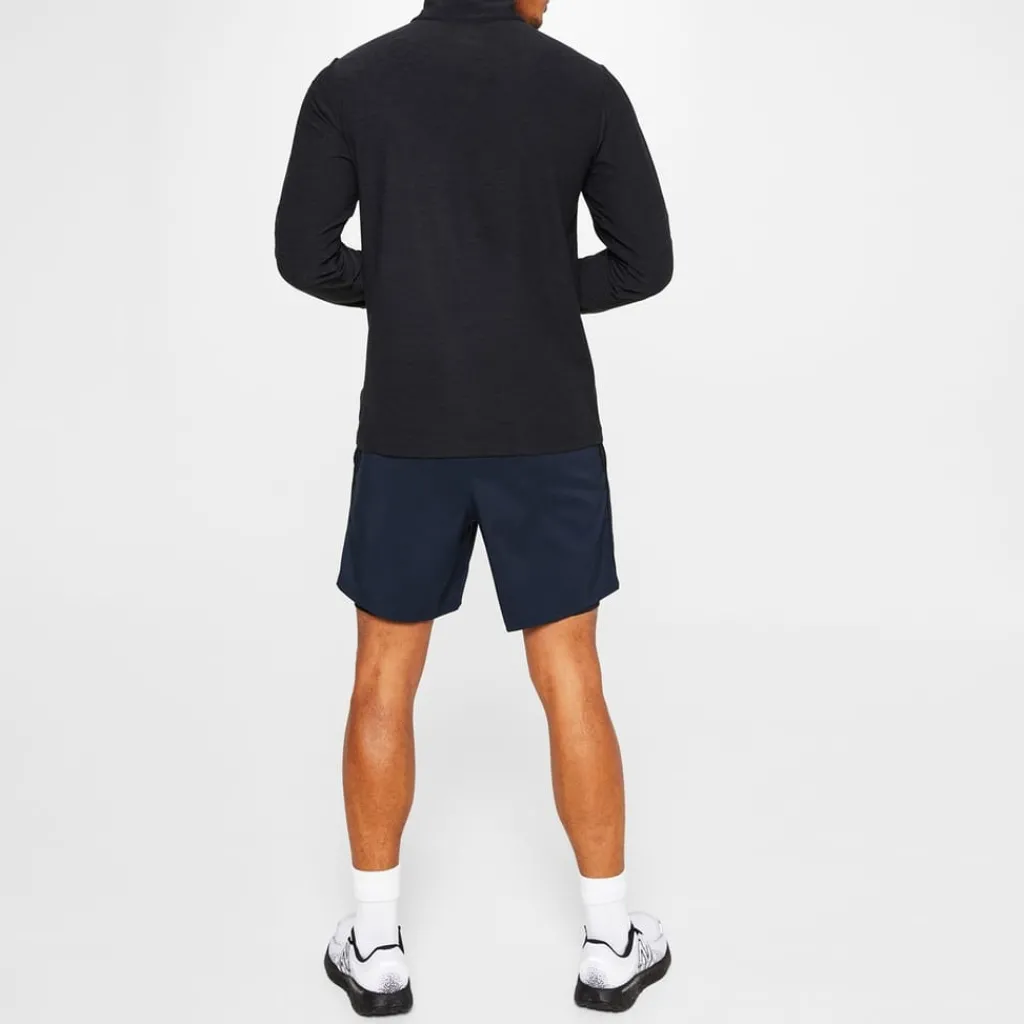 Fitness And Gymwear*New Balance Mens 4 Zip Top in Grey