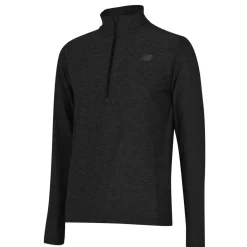 Fitness And Gymwear*New Balance Mens 4 Zip Top in Grey