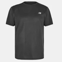 Fitness And Gym Tops|Fitness And Gymwear*New Balance Mens Balance Spessrunshslv Yst Xl Gym Top in Black