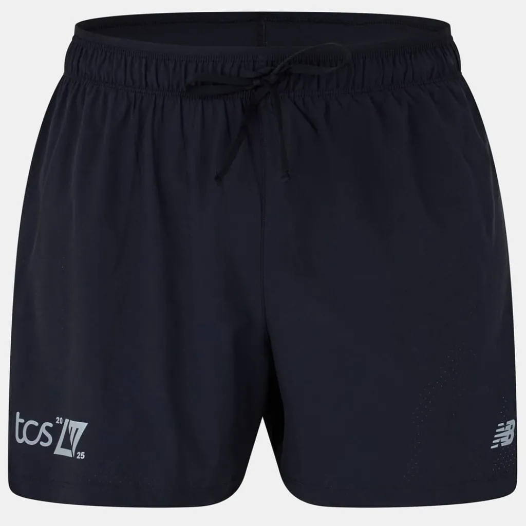 Fitness And Gym Shorts*New Balance Mens Balance Rc Sh 5 Inch Bk Smal Running Shorts in Black