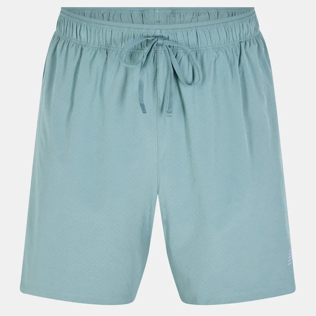 Fitness And Gym Shorts*New Balance Mens Balance Rc Sh 7 Inch Dkj Smal Running Shorts in Green
