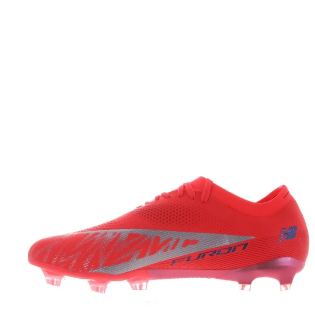 Football Boots*New Balance Mens Furon Elite Firm Ground Football Boots in Red
