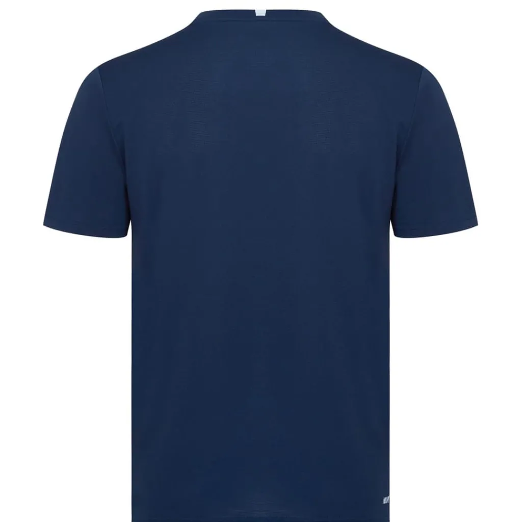 Fitness And Gymwear*New Balance Mens Running T-Shirt in Blue