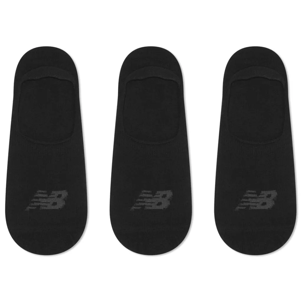 Underwear And Socks*New Balance No Show 3pk in Black