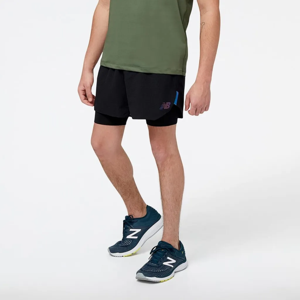 Fitness And Gym Shorts*New Balance Q Spd 5 in in Black