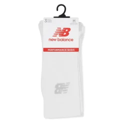 Underwear And Socks*New Balance Socks 3 Pack in White