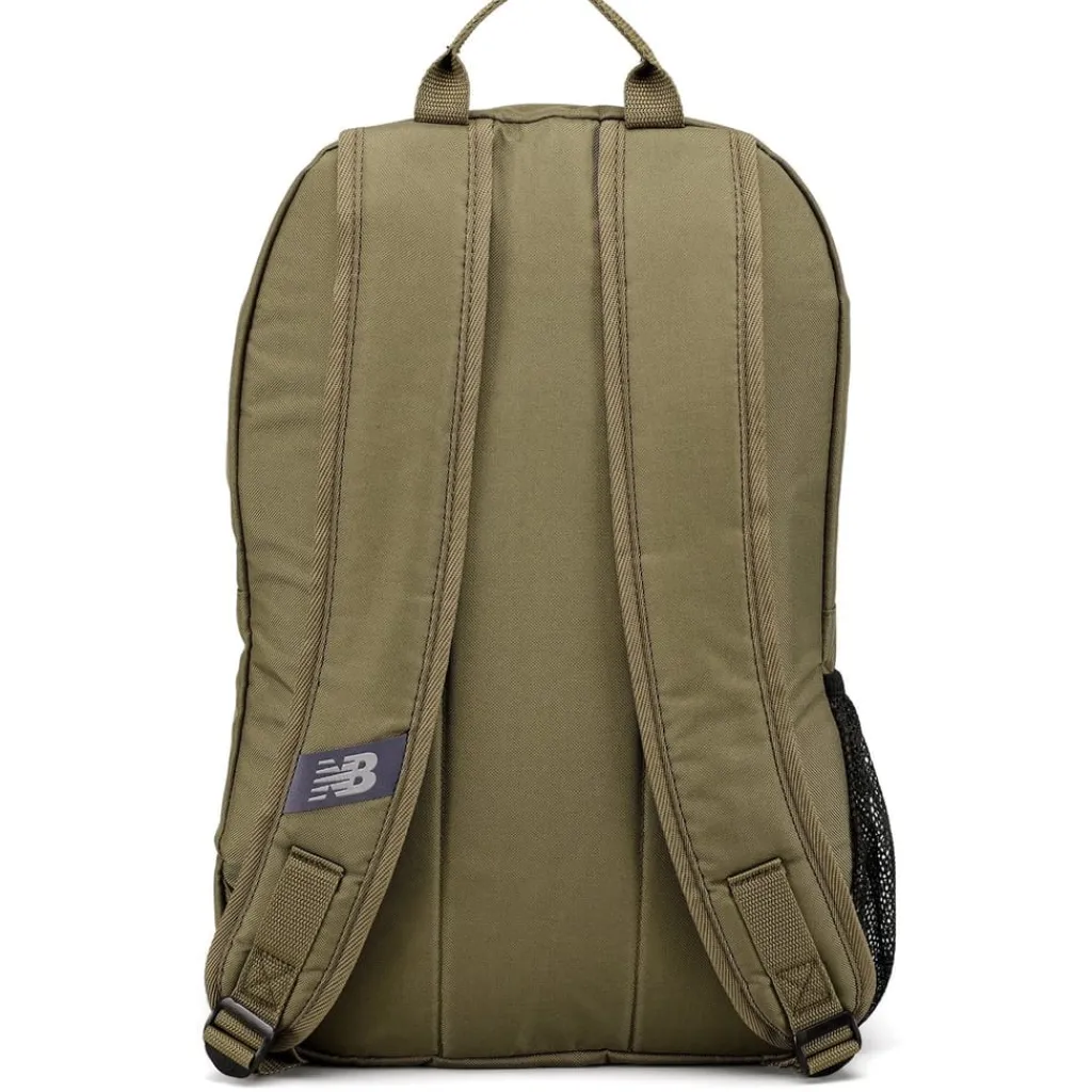 Bags*New Balance Solid Pattern Pelham Backpack with Logo in Green