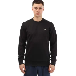 Fitness And Gymwear|Sweatshirts*New Balance Tech Knit Crewneck Sweatshirt in Black