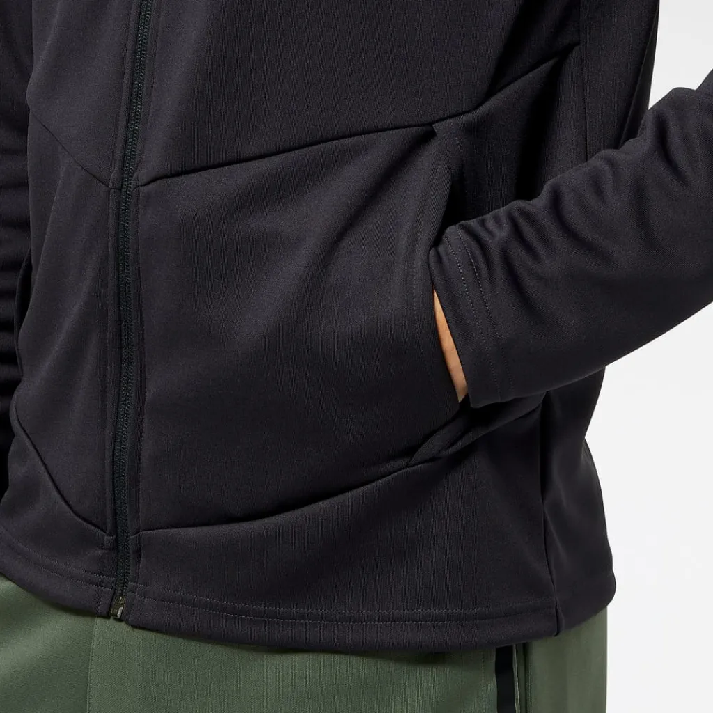 Coats And Jackets*New Balance Tenacity Football Training Track Jacket in Black