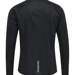 Fitness And Gym Tops*Newline Crew Neck Long Sleeve Regular Fit Tee in Black