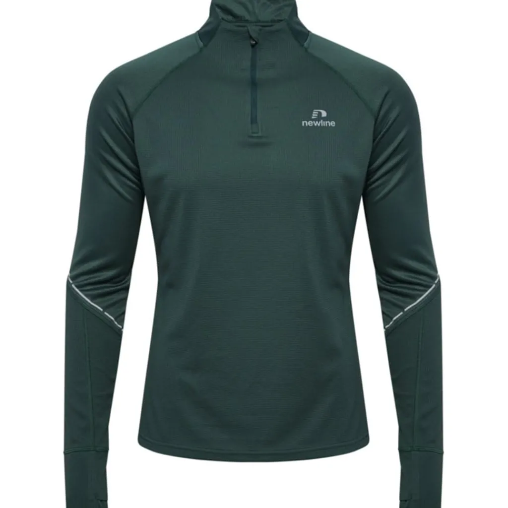 Fitness And Gymwear|Fitness And Gym Tops*Newline Power HalF-Zip in Green