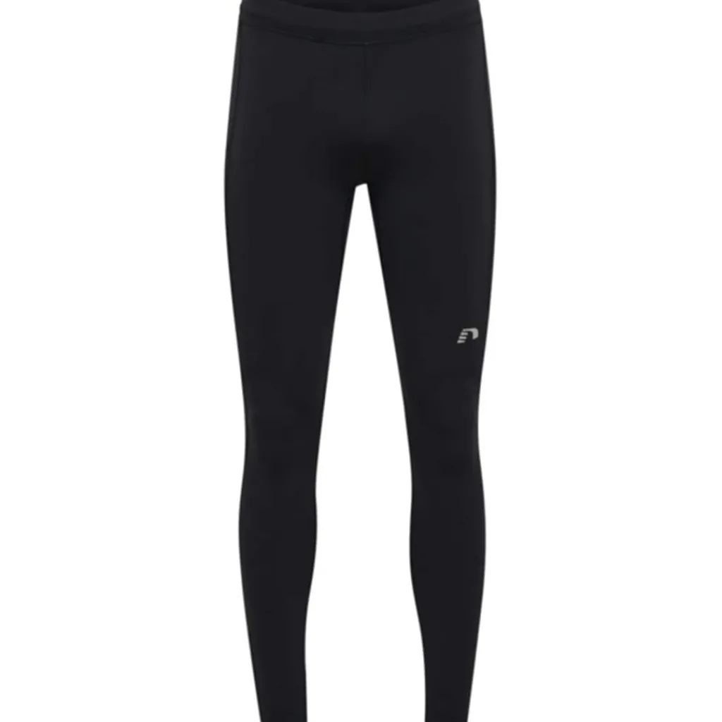 Fitness And Gym Pants*Newline Warm Tights with Reflective Accent in Black
