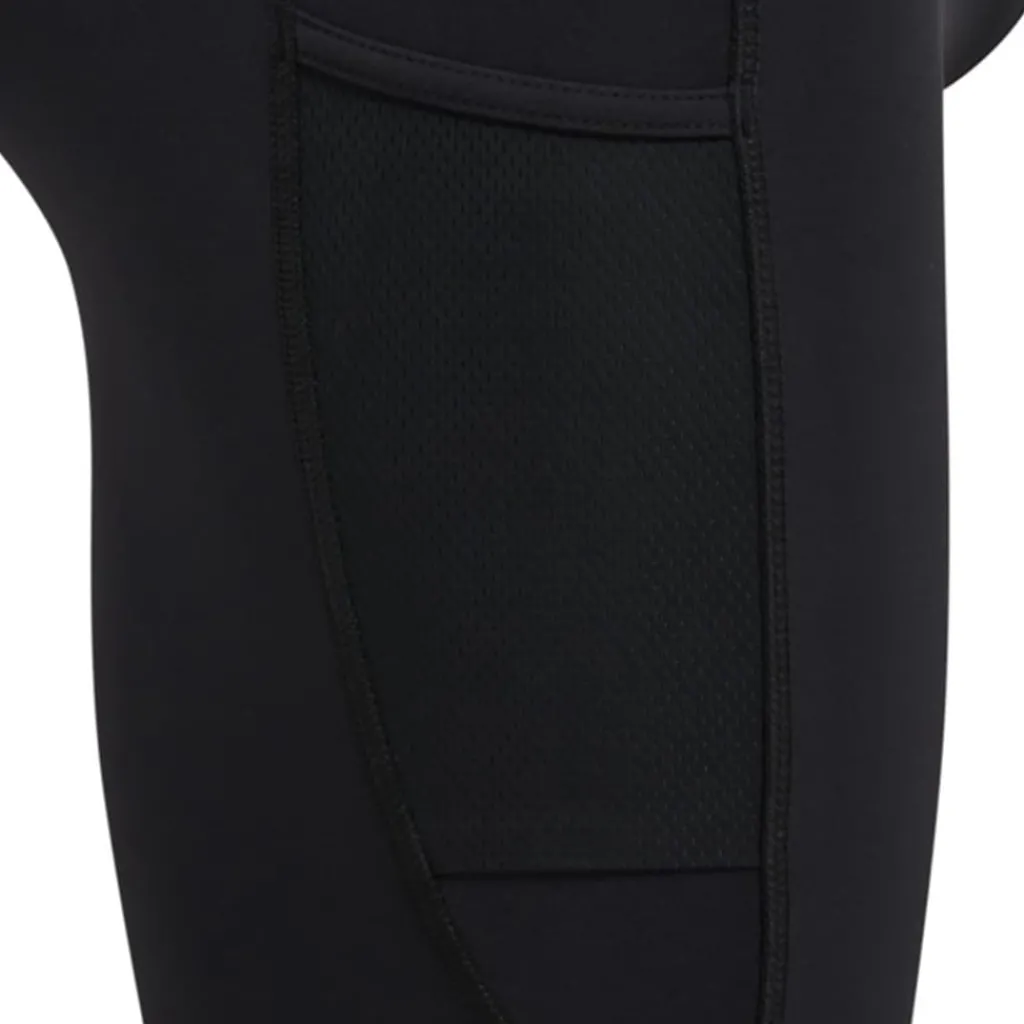 Fitness And Gym Pants*Newline Warm Tights with Reflective Accent in Black