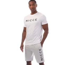 Underwear And Socks*NICCE Aberdeen Lounge Set in White Grey