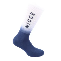 Underwear And Socks*NICCE Mens Brierfield 3 Sports Crew Socks in Blue green