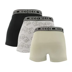 Gifts*NICCE Mens Wesson 3 Pack Boxer Shorts in Khaki