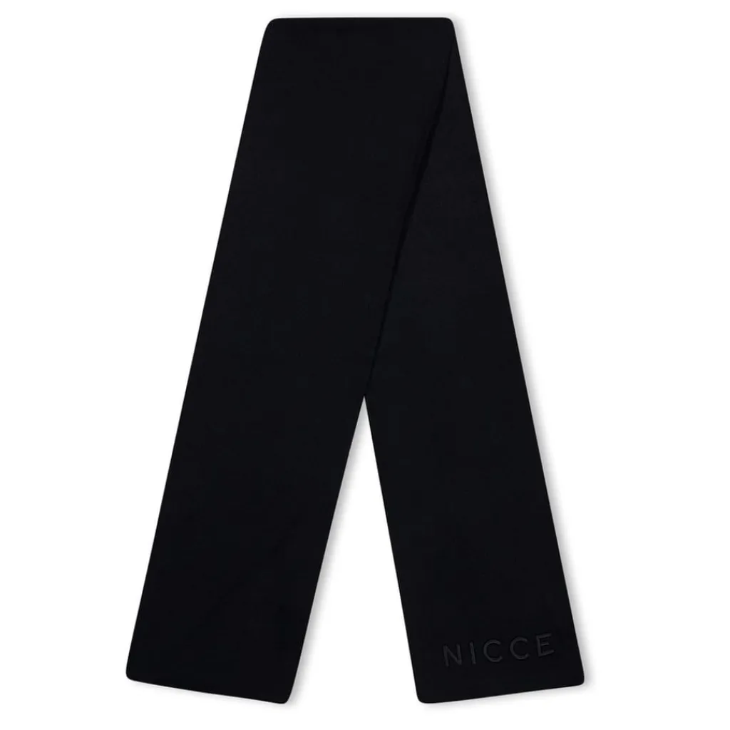 Gloves-Scarves-Umbrellas*NICCE Mercury Knit Scarf in Black