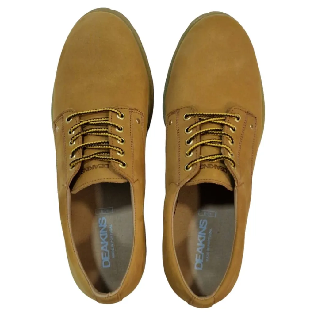 Shoes*Nicholas Deakins Low Heel Block Heel Oxfords in Brown