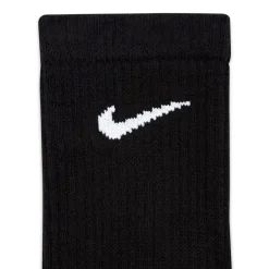 Underwear And Socks*Nike 3 Pack Crew Socks Mens in Black
