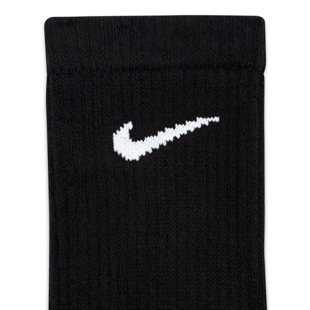 Underwear And Socks*Nike 3 Pack Crew Socks Mens in Black