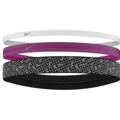 Caps-Hats*Nike 3 Pack of Mixed Width Headbands in White