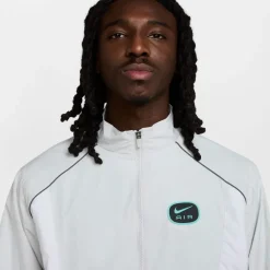 Tracksuits*Nike Air Wv Mock Neck Sweatshirt in Grey