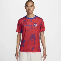 Football And Rugby Clothing*Nike Atletico Madrid Home Pre Match Shirt 2024 2025 Adults in Red