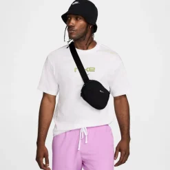 Bags*Nike Aura Fanny Pack with Detachable Strap in Black