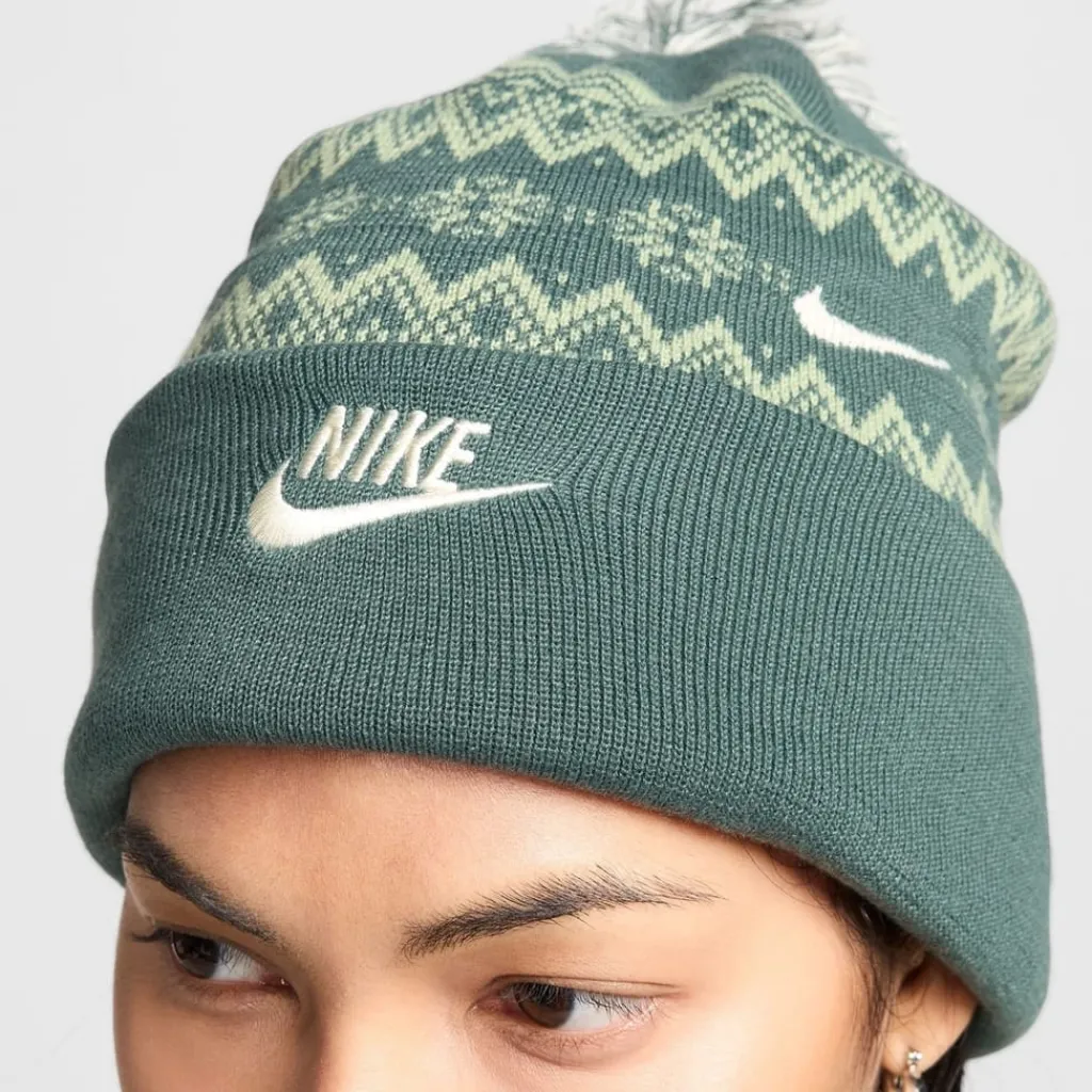 Caps-Hats*Nike Beanie in Green