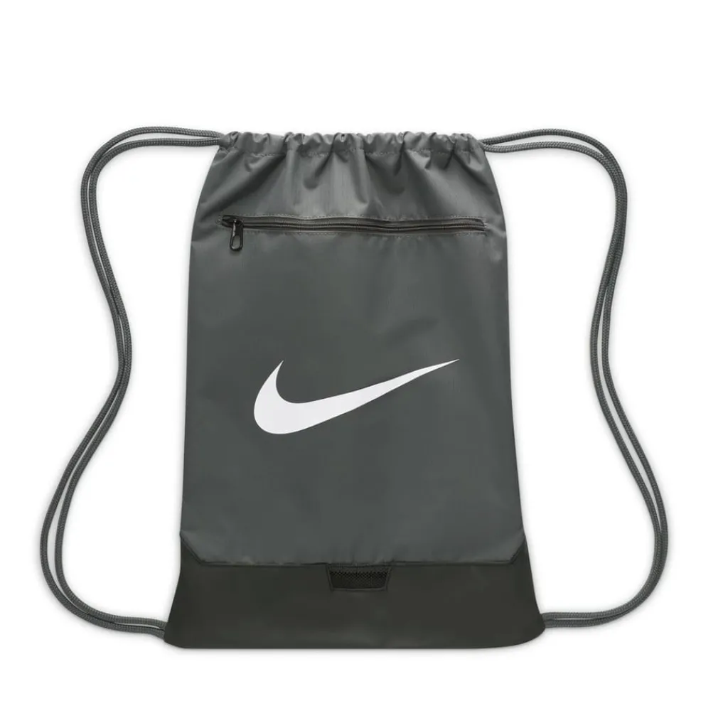 Bags*Nike Brasilia Gym Sack in Grey