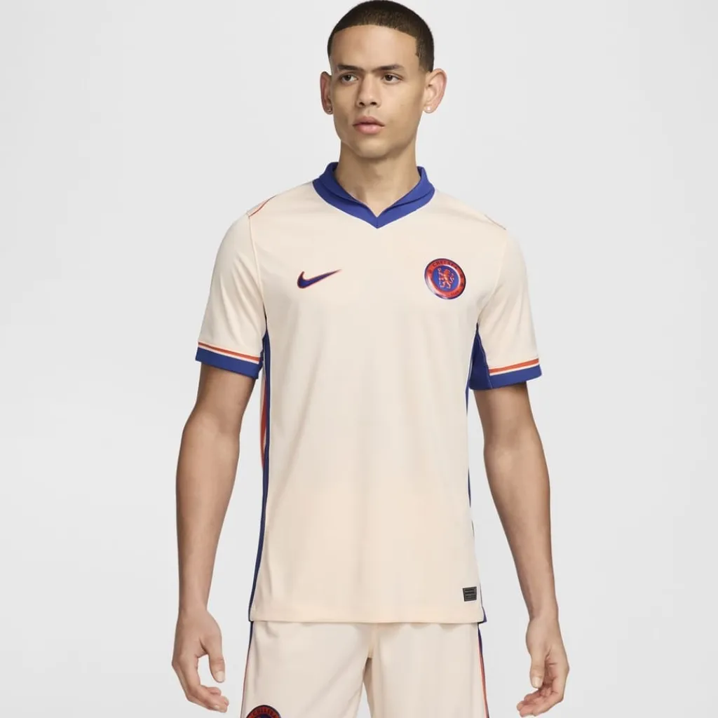 Football And Rugby Clothing*Nike Chelsea Away Shirt 2024 2025 Adults in Cream
