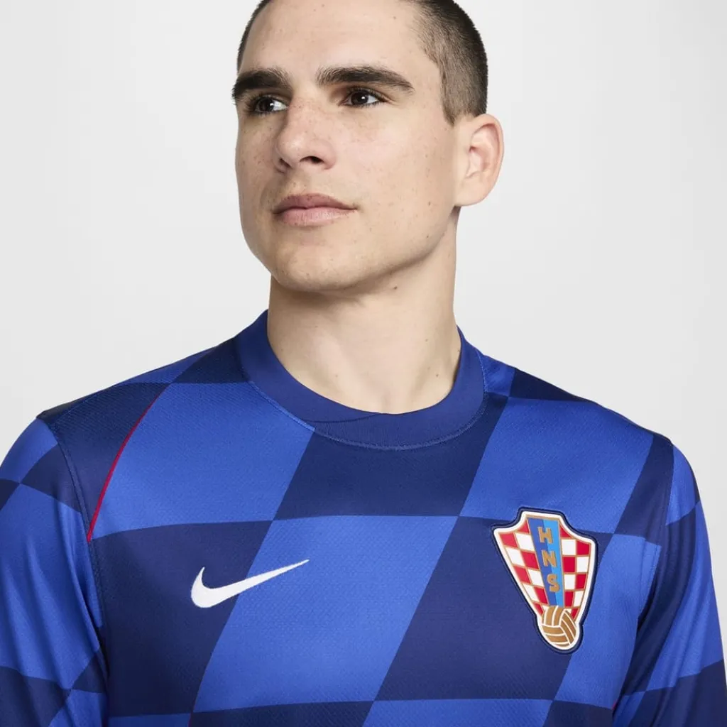 Football And Rugby Clothing*Nike Croatia Away Shirt 2024 Adults in Blue