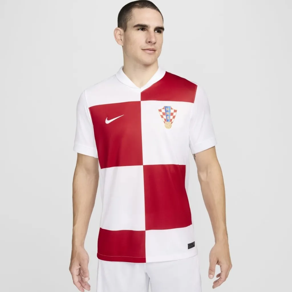 Football And Rugby Clothing*Nike Croatia Home Shirt 2024 Adults in White