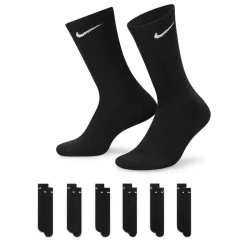 Underwear And Socks*Nike Cushioned Training Crew Socks in Black