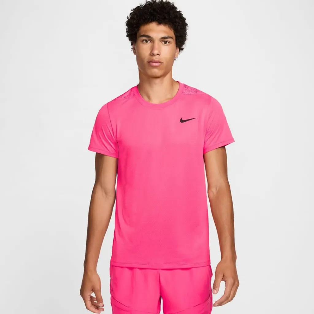 Fitness And Gymwear*Nike Df Slam Ny Crew Neck Regular Fit T-Shirt in Pink
